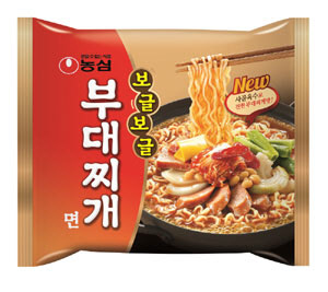 농심 '보글보글부대찌개면'